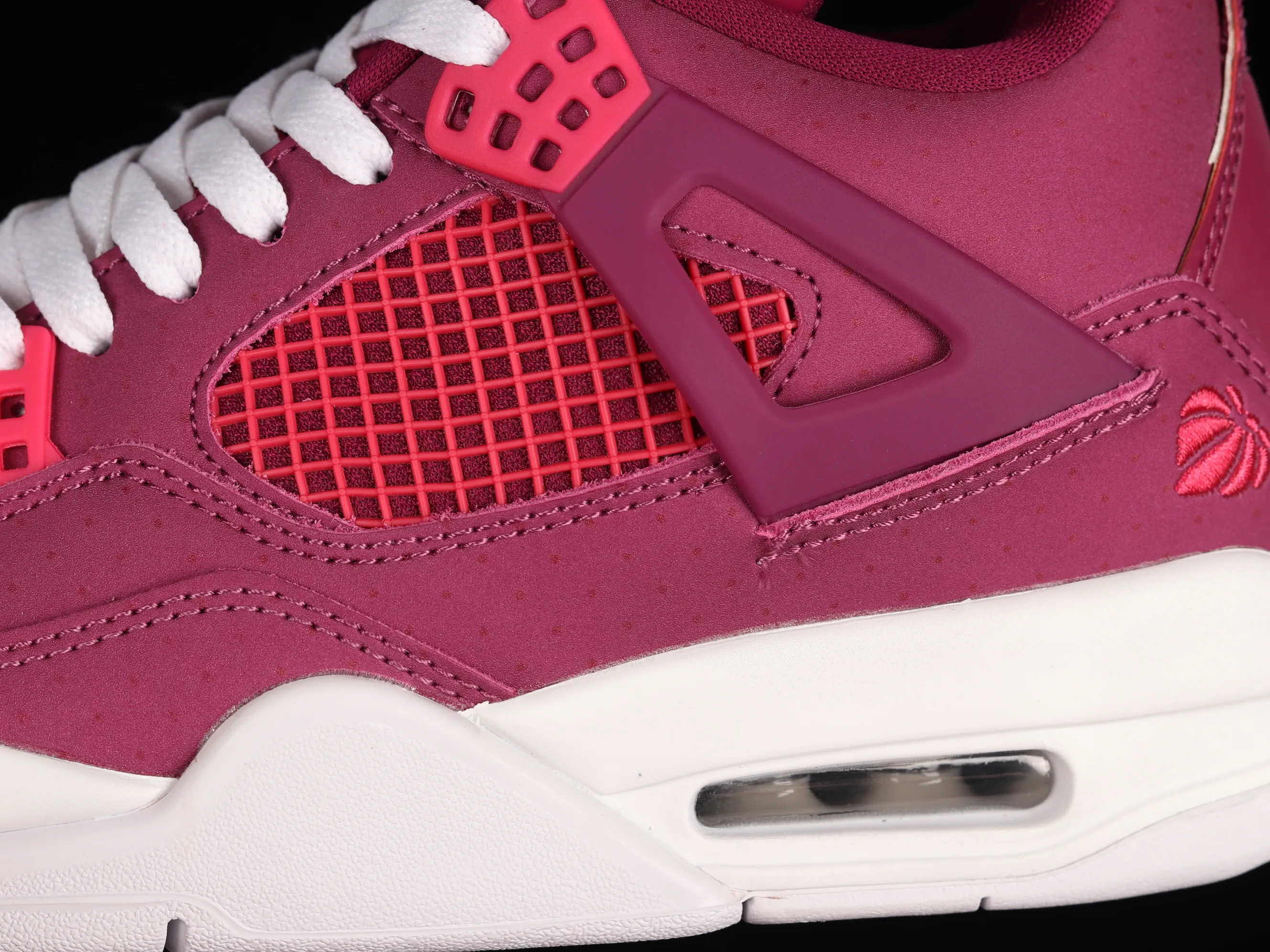 All categories Air Jordan Jordan series basketball shoes Air Jordan 4 Air Jordan 4 Retro AJ4 Joe 4 Purple Rose Sports basketball shoes 487724-561